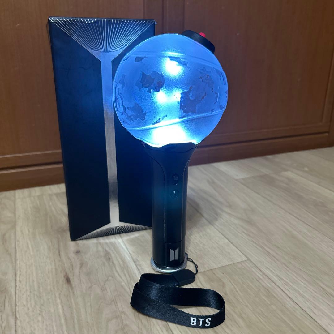 電池箱説付き 正常動作品 BTS ペンライト アミボム Ver.3 - メルカリ
