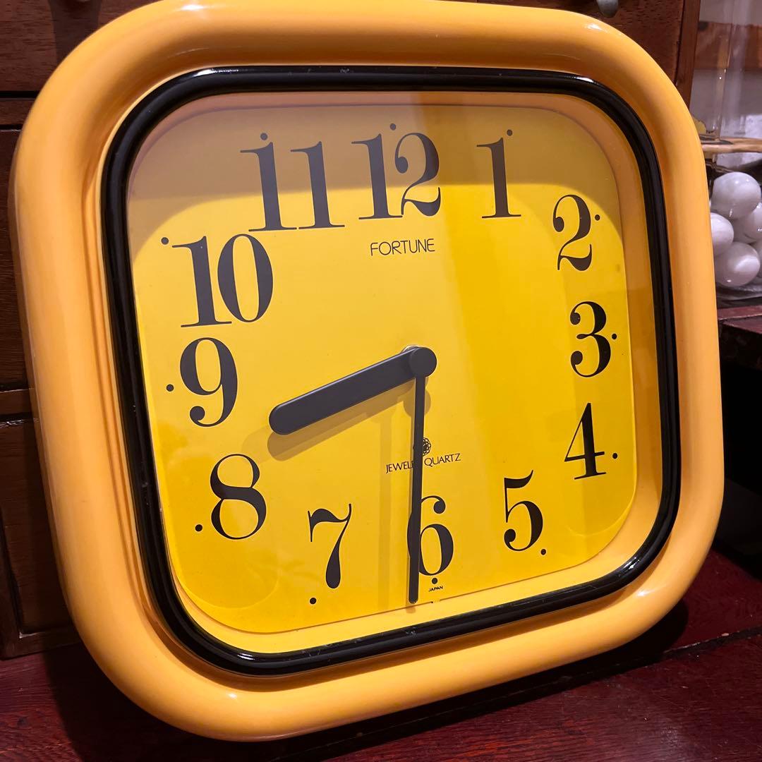 昭和レトロ ポップ FORTUNE JEWELRY QUARTZ 壁掛け時計 昭和レトロ ポップ FORTUNE JEWELRY QUARTZ 壁掛け時計 - メルカリ
