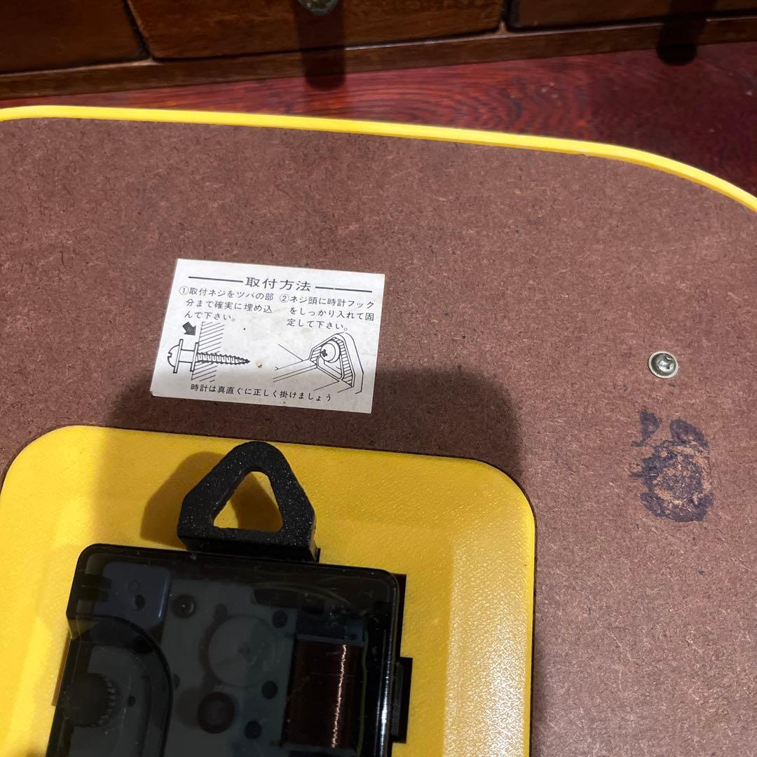 昭和レトロ ポップ FORTUNE JEWELRY QUARTZ 壁掛け時計 - メルカリ