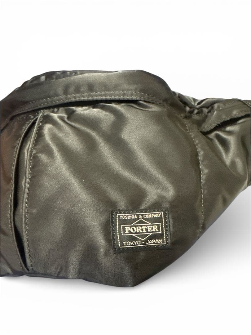 《未使用級》PORTER タンカー ウエストバッグ ブラック 極美品