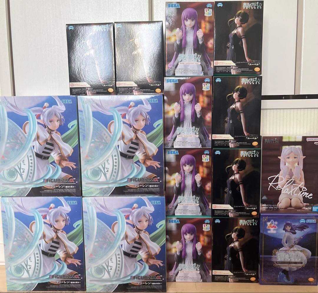 葬送のフリーレン FIGURIZMα フリーレン 魔法の高み など 16個セット