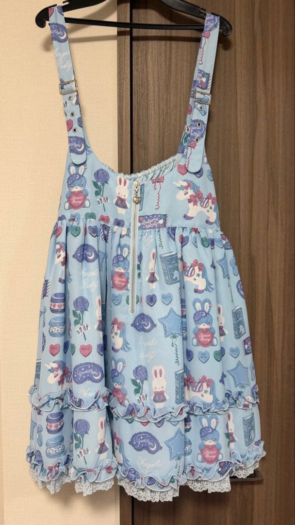 angelic pretty Photogenic Pallet サロペット 🐣𝔸𝕟𝕘𝕖𝕝𝕚𝕔 ℙ𝕣𝕖𝕥𝕥𝕪 𝔹𝕒𝕓𝕪 𝕋𝕠𝕪𝕤💕 #angelicpretty