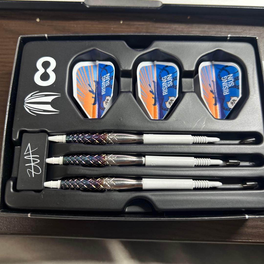 ダーツ RISING SUN G7 22g RISING SUN】G7 NO GROOVE 95% 22G No.5