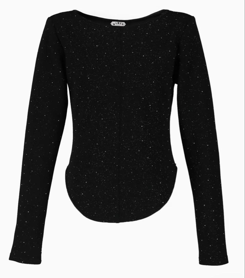 【即日発送】タグ付きBibiy RAVENNA TOP BLACK