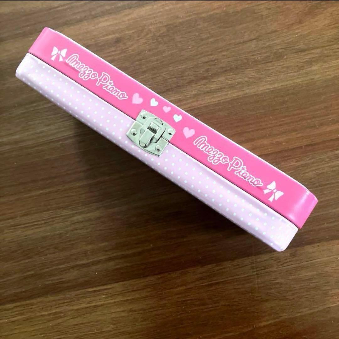 未使用品 平成 レトロ メゾピアノ ミミポポ 3段 缶ペン カンペン