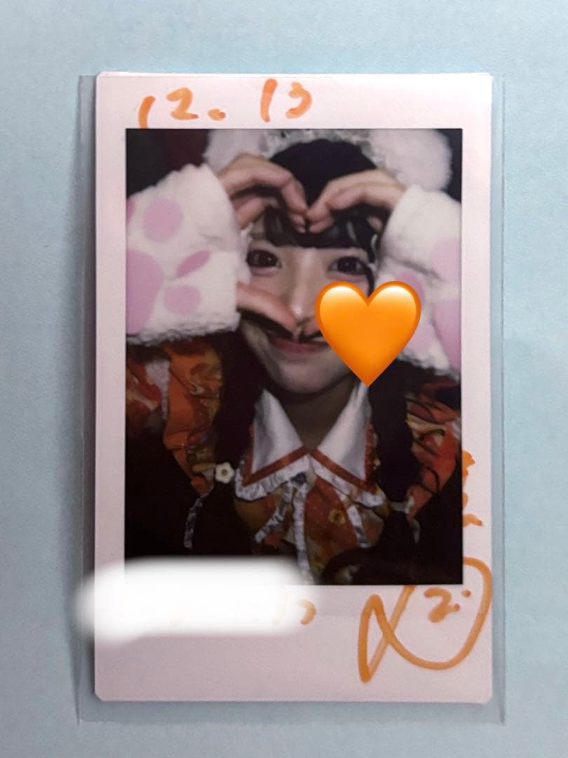 iLiFE 小熊まむ サインあり チェキ - メルカリ