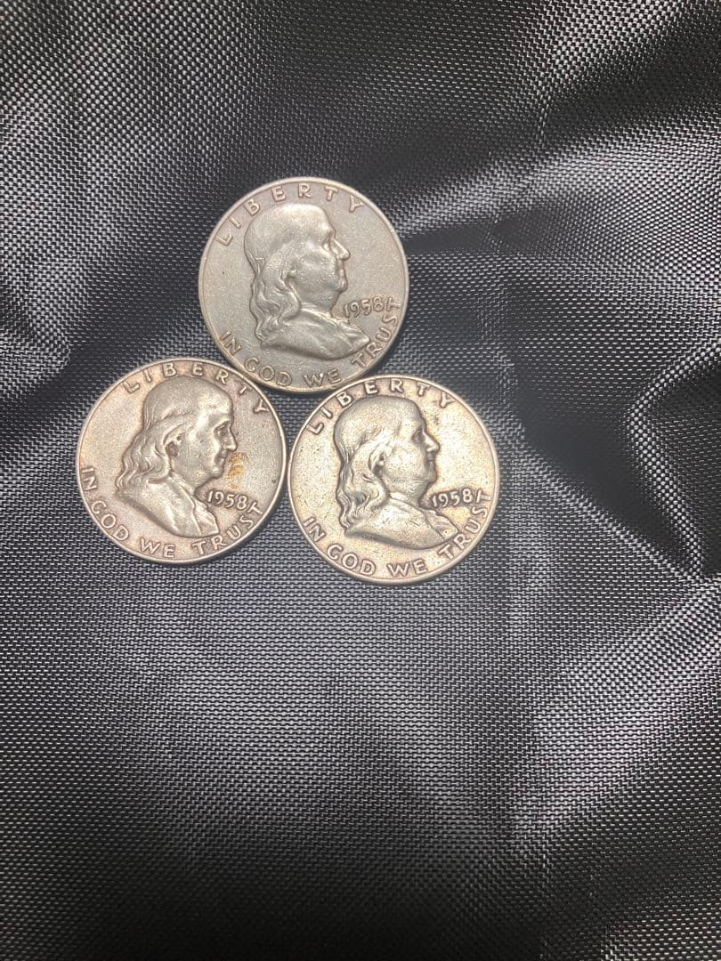 1958年のフランクリン3枚セット