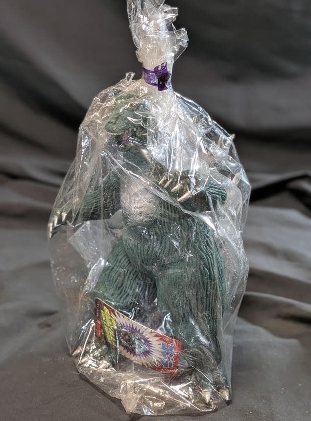 ゴジラ1962　キンゴジ（バンダイ）袋入りタグ付 ソフビフィギュア Sci-Fi MONSTER soft vinyl model kit collection ゴジラ1962｜高知