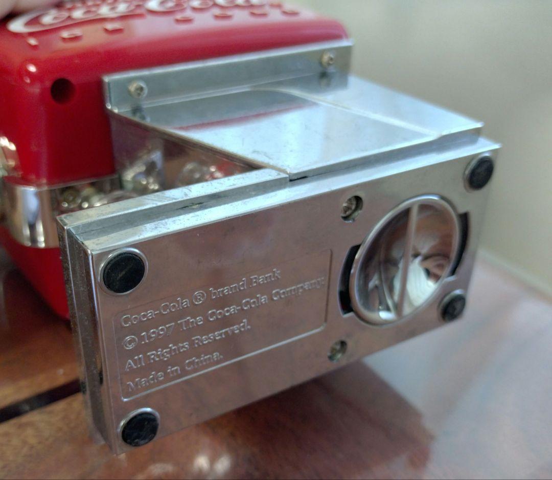 コカ・コーラ 1997年製 ディスペンサーコインバンク ファウンテン型