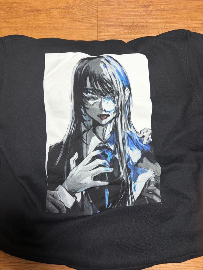 Ado アートプリント フーディ XL パーカー　wish