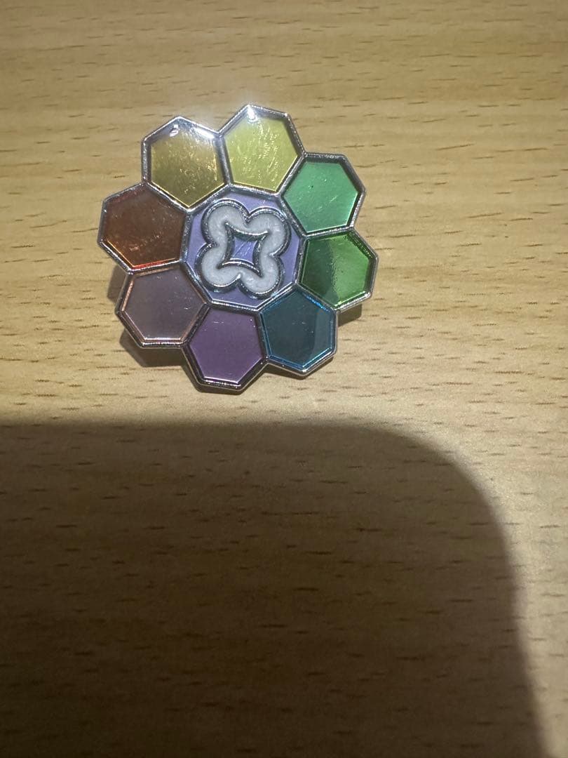 ポケモン ジムバッジ レインボーバッジ ポケットモンスター - メルカリ