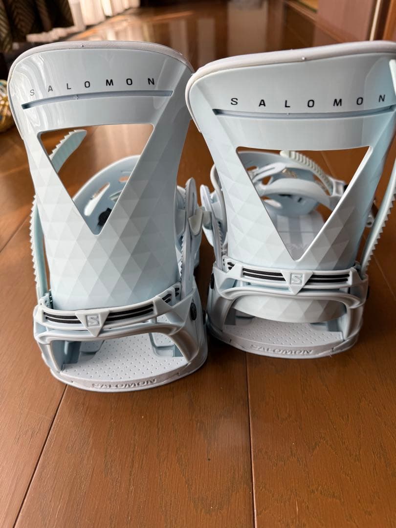SALOMON スノーボードビンディング BLUE