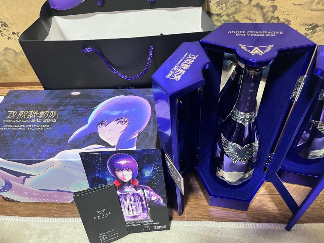 攻殻機動隊 エンジェル シャンパン 開封済み 箱付き 限定 コラボ