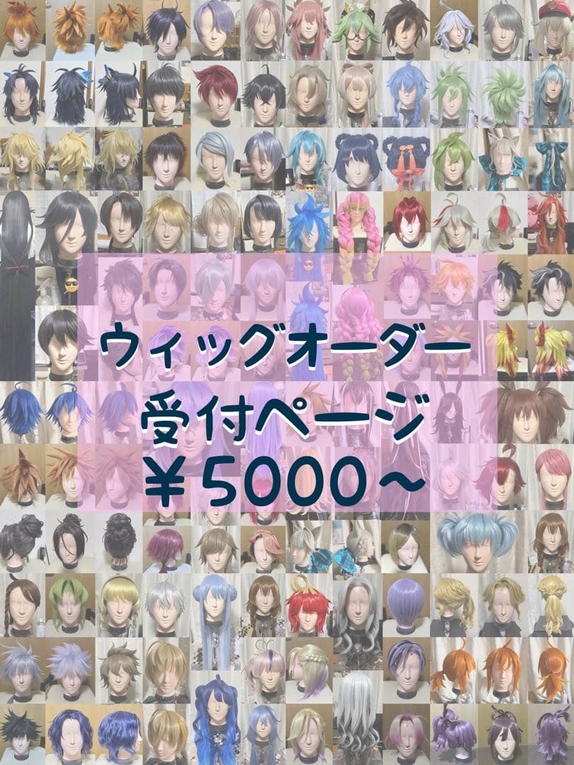 ⭐︎コスプレ ウィッグオーダー⭐︎ 納期:4月上旬 - メルカリ