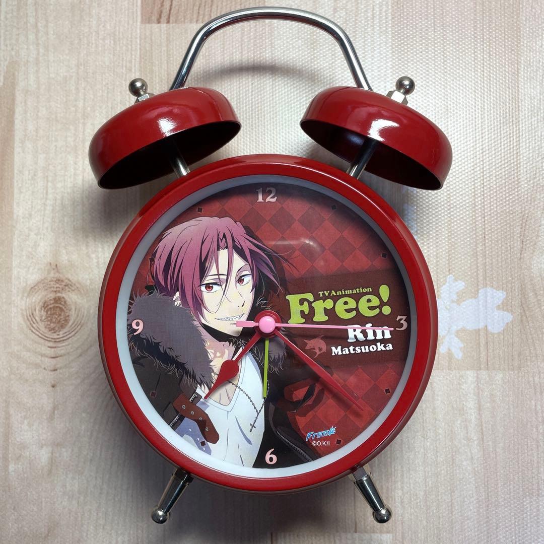 Free! 音声入り目覚まし時計 松岡凛 宮野真守 - メルカリ