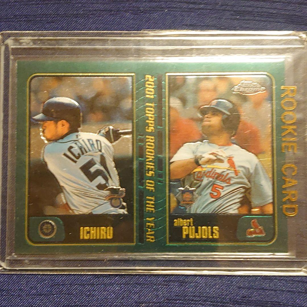 その他 MLB ichiro&pujols rookiecard !!!!!chrome