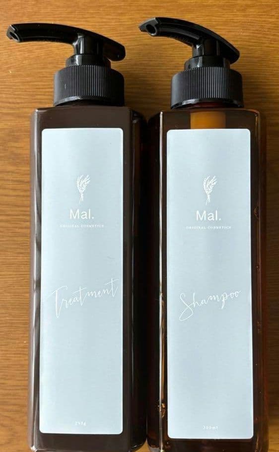 Mal旧タイプのシャンプー&リンスのセット