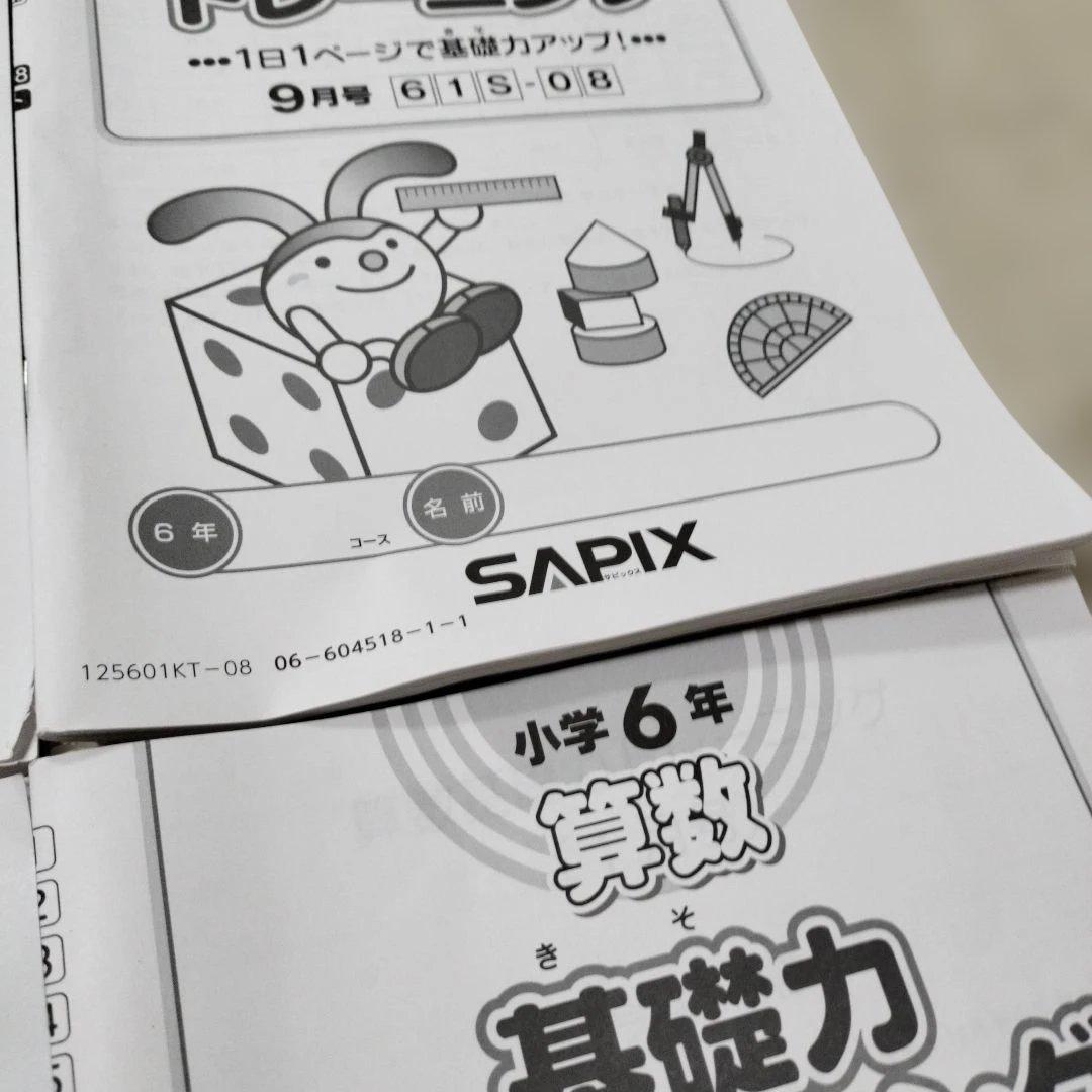 SAPIX 算数小6 基礎力トレーニング 基礎トレ - メルカリ