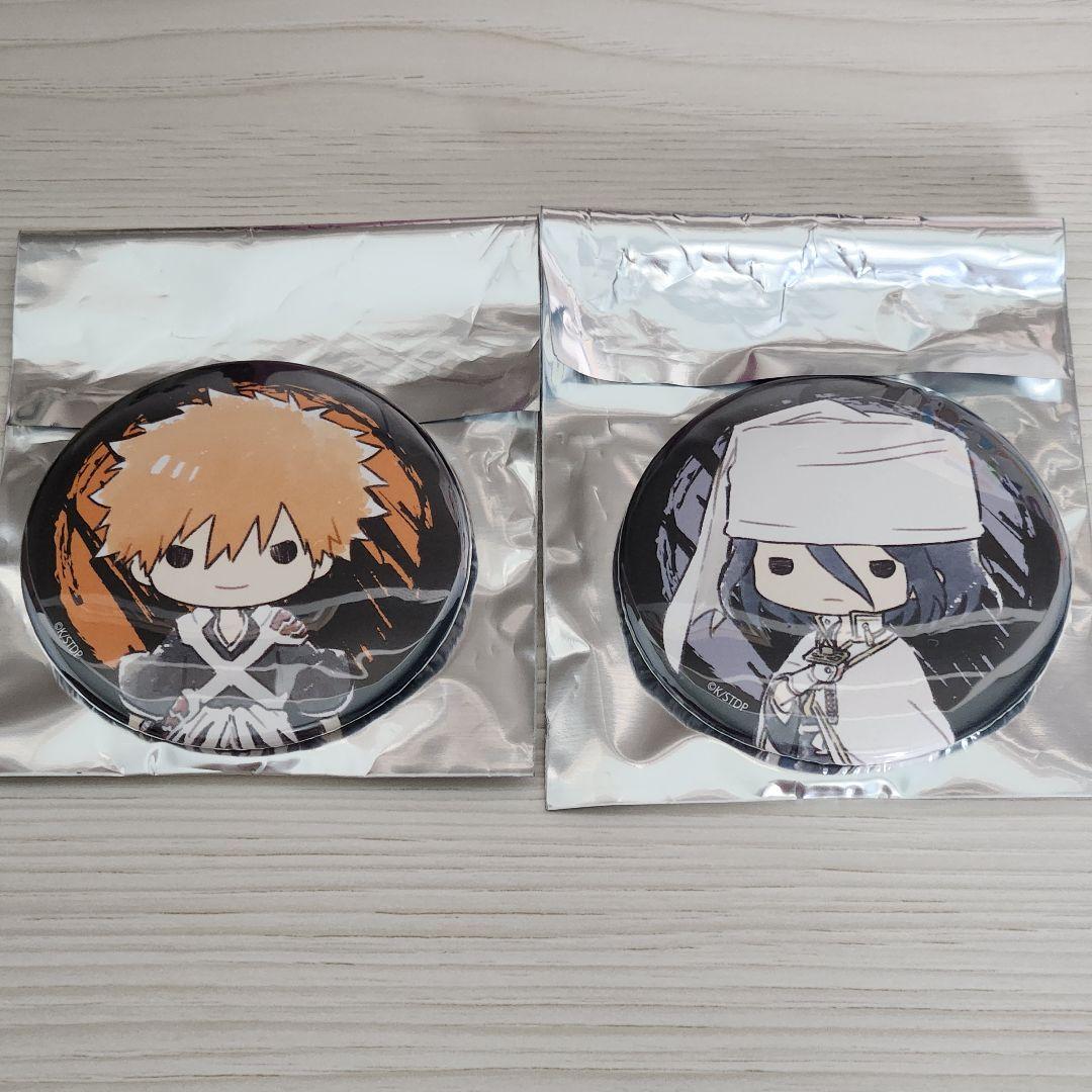 BLEACH 千年血戦篇 黒崎一護&朽木白哉 缶バッジ - メルカリ