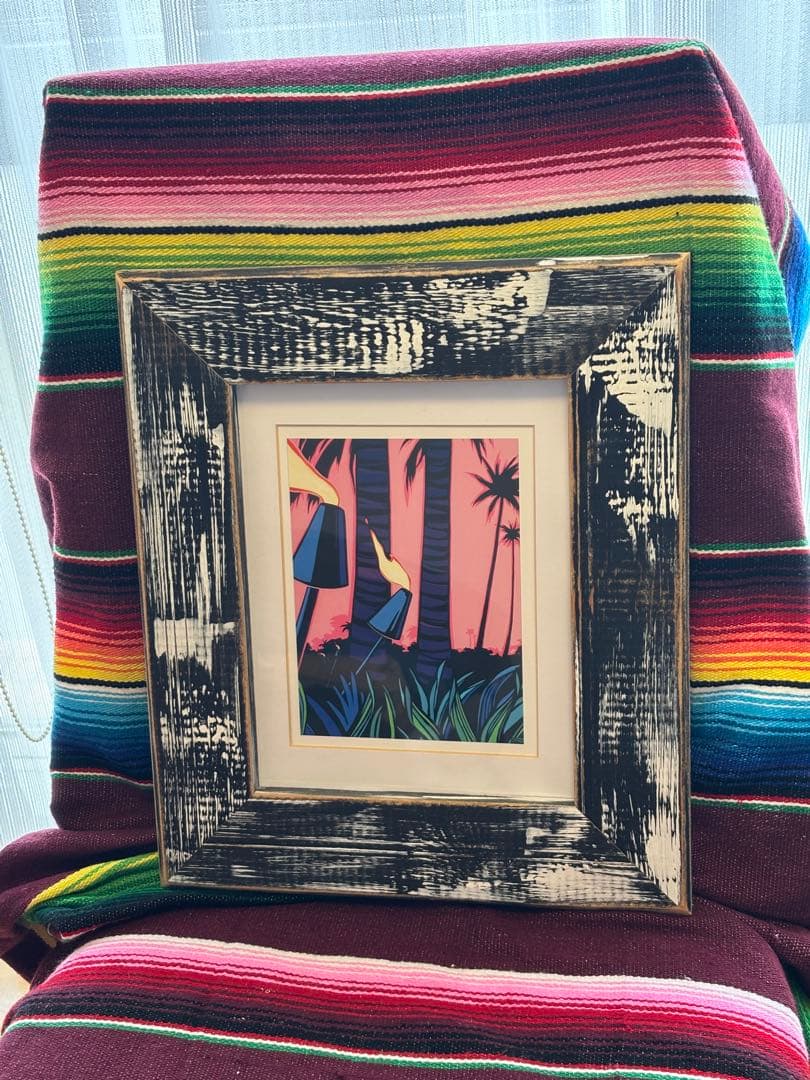 クリスティシン、額セット　グリーンルームヘザーブラウン