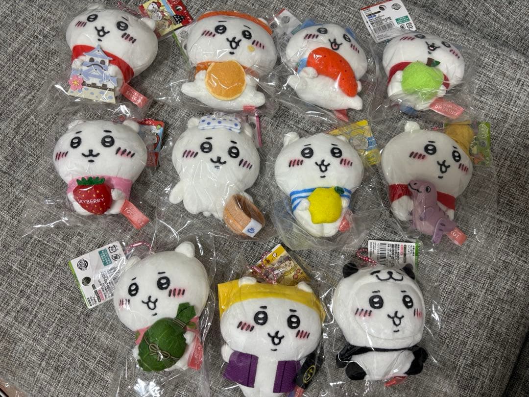 ちいかわ　ご当地ぬいぐるみ　セット