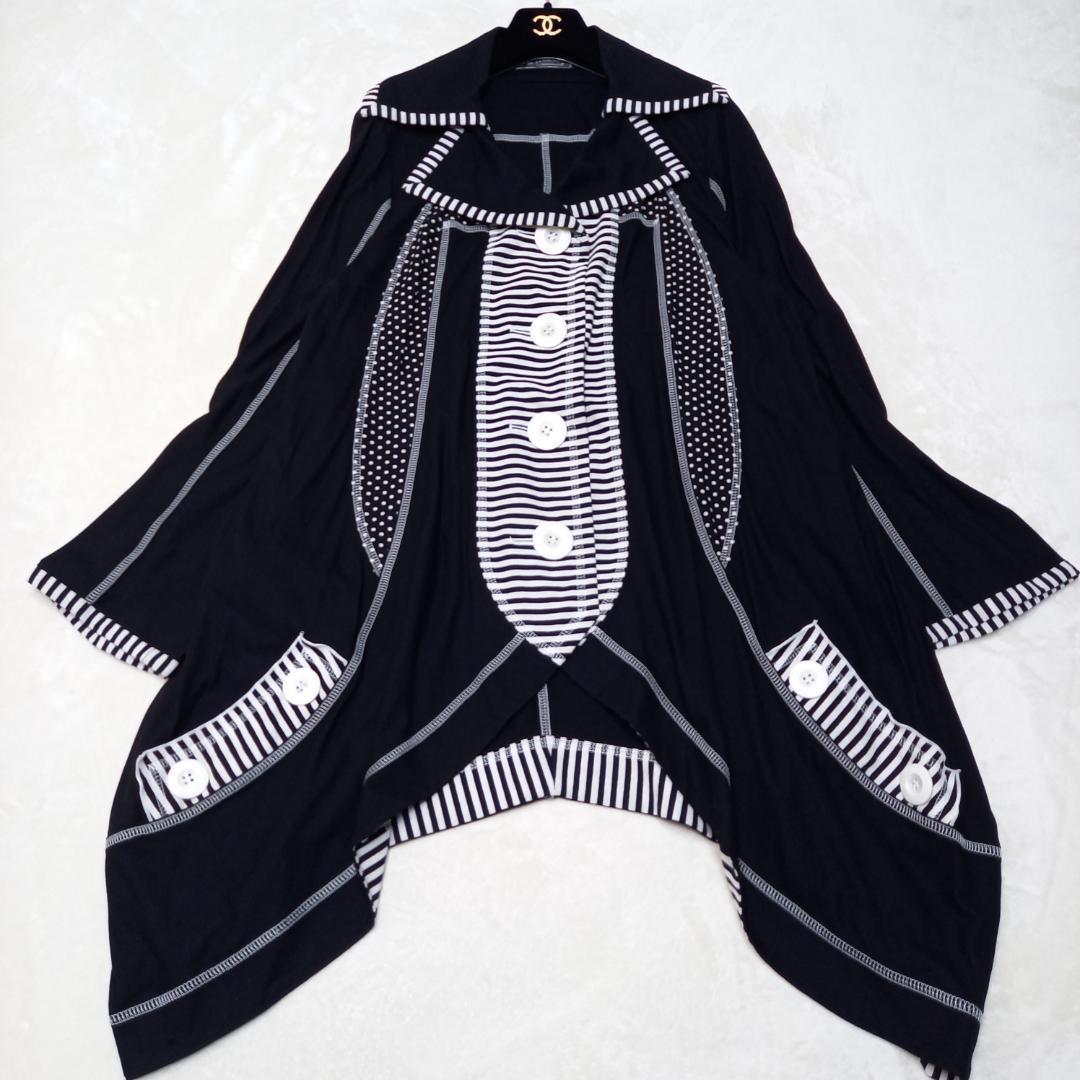 極美品✨大きいサイズ エイココンドウ サイズ42 切替変形ジャケット ブラック 楽天市場】EIKO KONDO エイココンドウ/ワンピース&ジャケットセット 黒