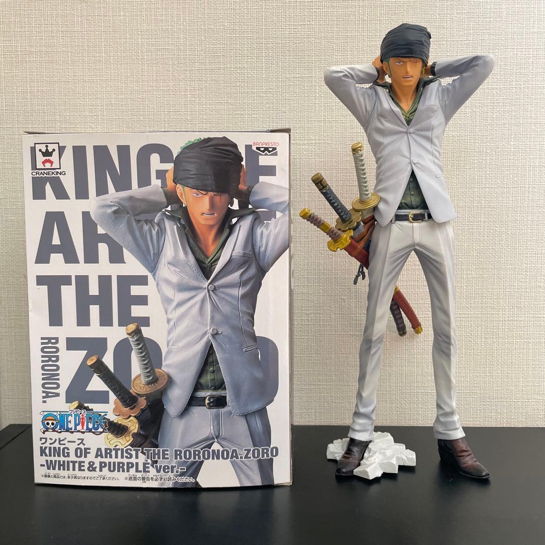 ワンピース キングオブアーティスト ロロノア・ゾロ 白スーツ - メルカリ
