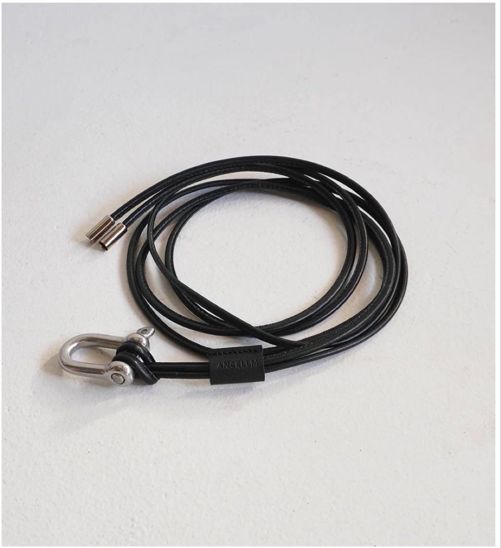 ANCELLM LEATHER ROPE BELT アンセルム ANCELLM/アンセルム/LEATHER ROPE BELT | GARDEN（ガーデン） ｜【公式