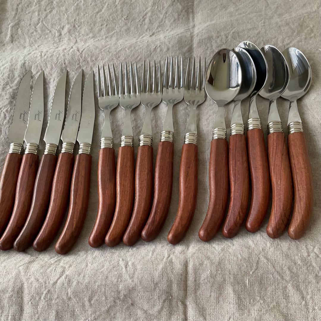 カトラリー LAGUIOLE ５セット　ライヨール　ラギヨール　フランス製