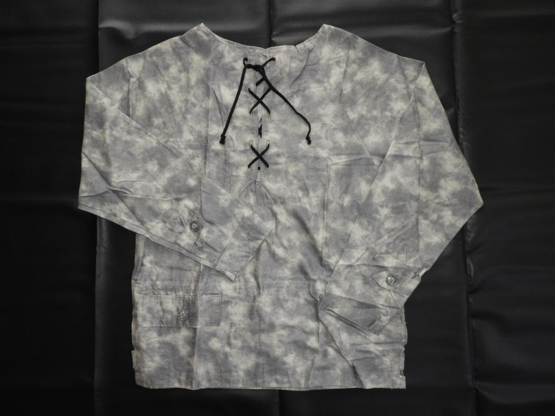 ドイツ軍 降下猟兵 迷彩 落下傘 スモック ジャケット コットン 手作 未使用