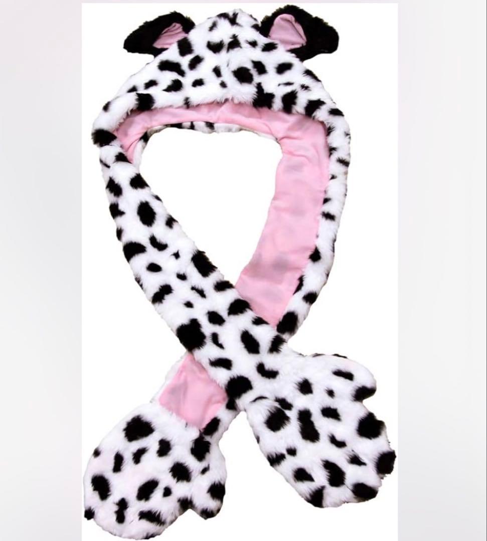 101匹わんちゃん 被り物 Disney 101匹わんちゃん ファンキャップ TDR 帽子 58cm ボア フード