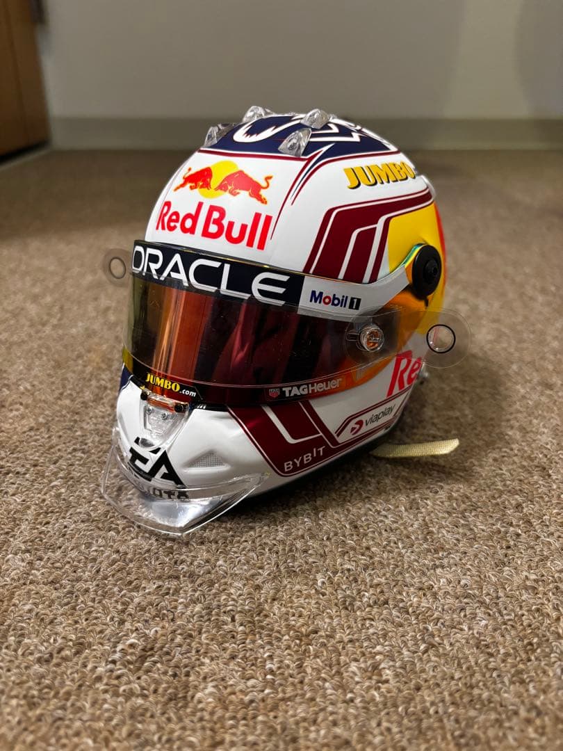 M.フェルスタッペン2023年オランダGP仕様 1/2ヘルメット フェルスタッペン別注 オランダGPヘルメット入荷！！ | EUROSPORTS