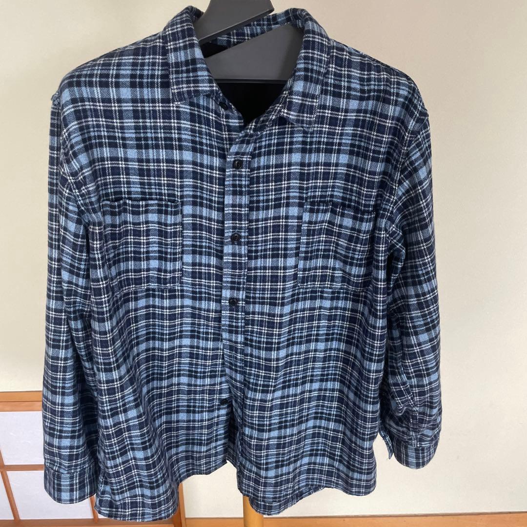 echeveria　Brembana vintage fabric shirt