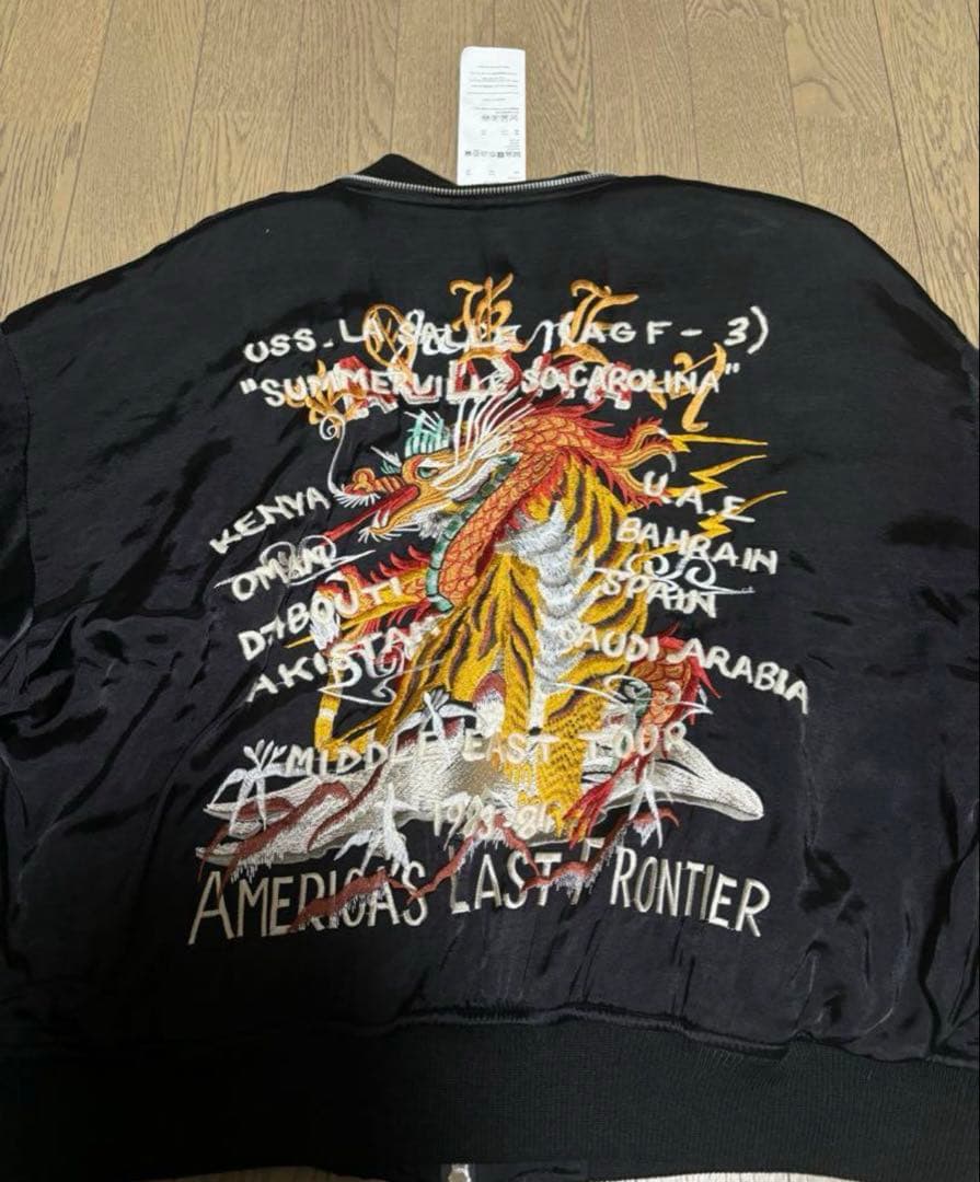 doublet ダブレット カオス刺繍 スカジャン 又吉 doublet(ダブレット) / CHAOS EMBROIDERY SOUVENIR JACKET/カオス刺繍