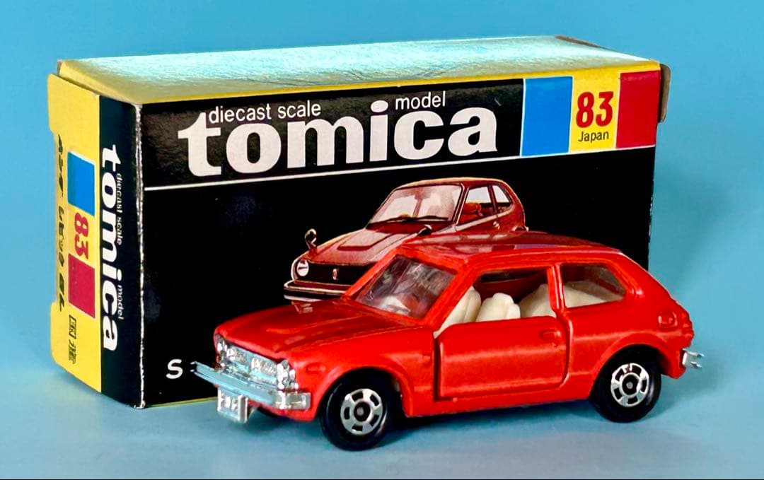トミカ黒箱 83 ホンダ シビック GL