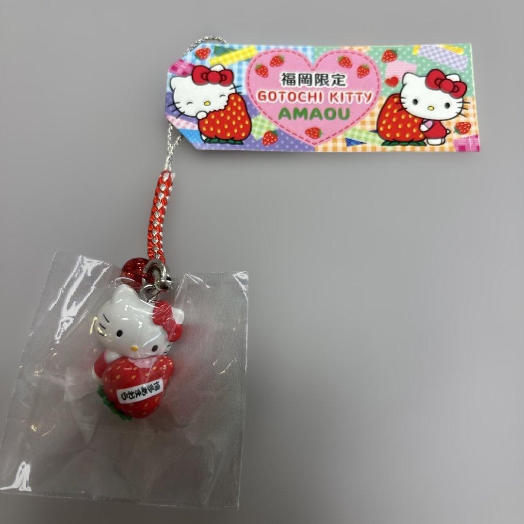 ご当地キティ　福岡　あまおうバージョン