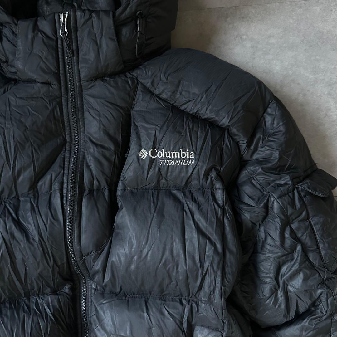 大人気⭐️】極暖columbia ダウンジャケット ブラックXL - メルカリ