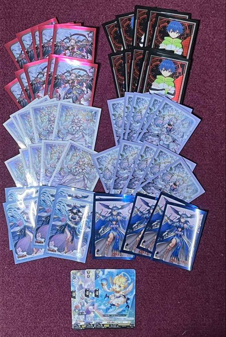 未使用 ヴァンガード 万化の運命者 クリスレイン スリーブ 5枚 - メルカリ