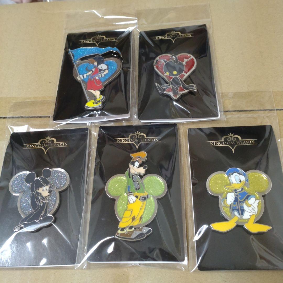 キングダムハーツ ロフト ピンズ 全5種類セット　即日配送⭐︎