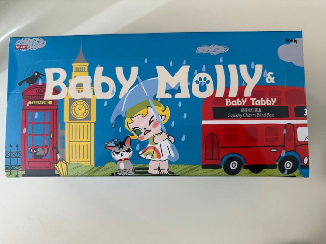 BabyMolly &BabyTabbyシリーズ スクイーズチャーム POP MART（ポップマート） POP MART Baby Molly & Baby Tabby シリーズ