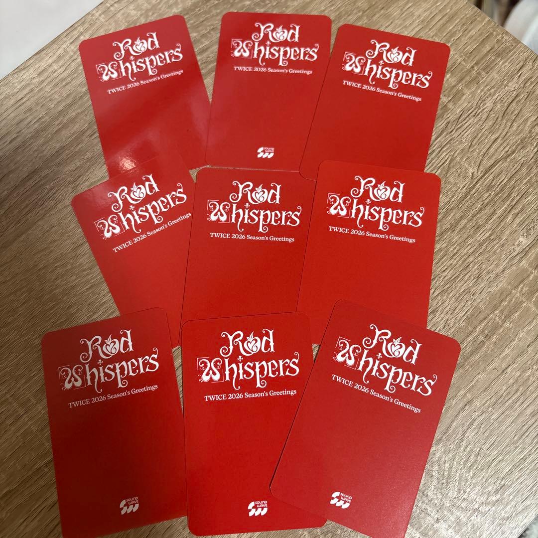 twice シーグリ2026 soundwave特典 トレカ 9枚 コンプ - メルカリ