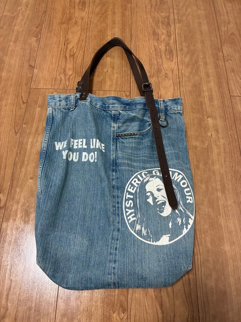 HYSTERIC GLAMOUR デニムトートバッグ