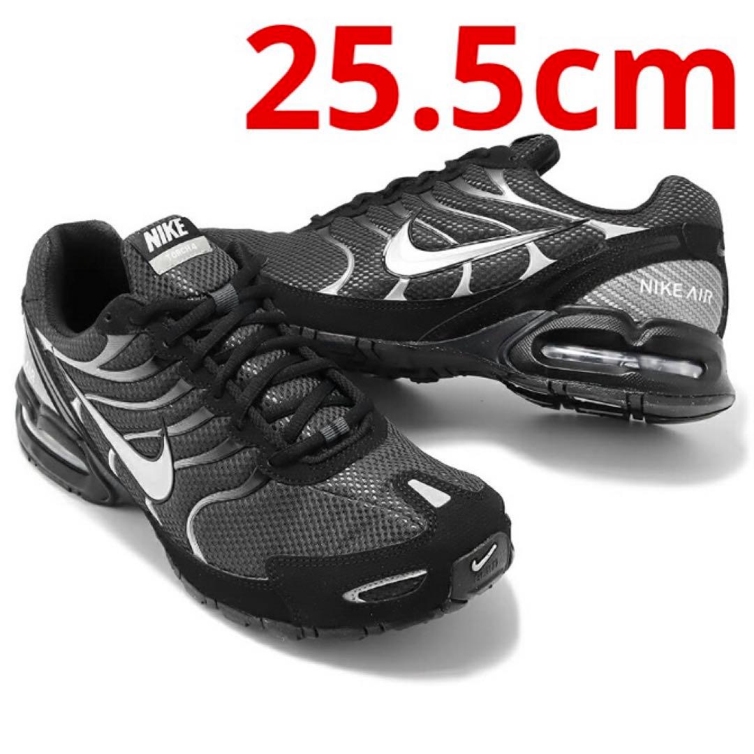 新品 ナイキ エアマックス トーチ 4 ブラック 25.5cm 送料無料