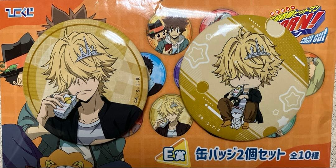 家庭教師ヒットマンREBORN！ ベルフェゴール E賞 缶バッジ - メルカリ