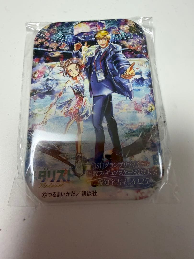 ISUグランプリファイナル 2025ピンバッチ　缶バッチ　メダリスト
