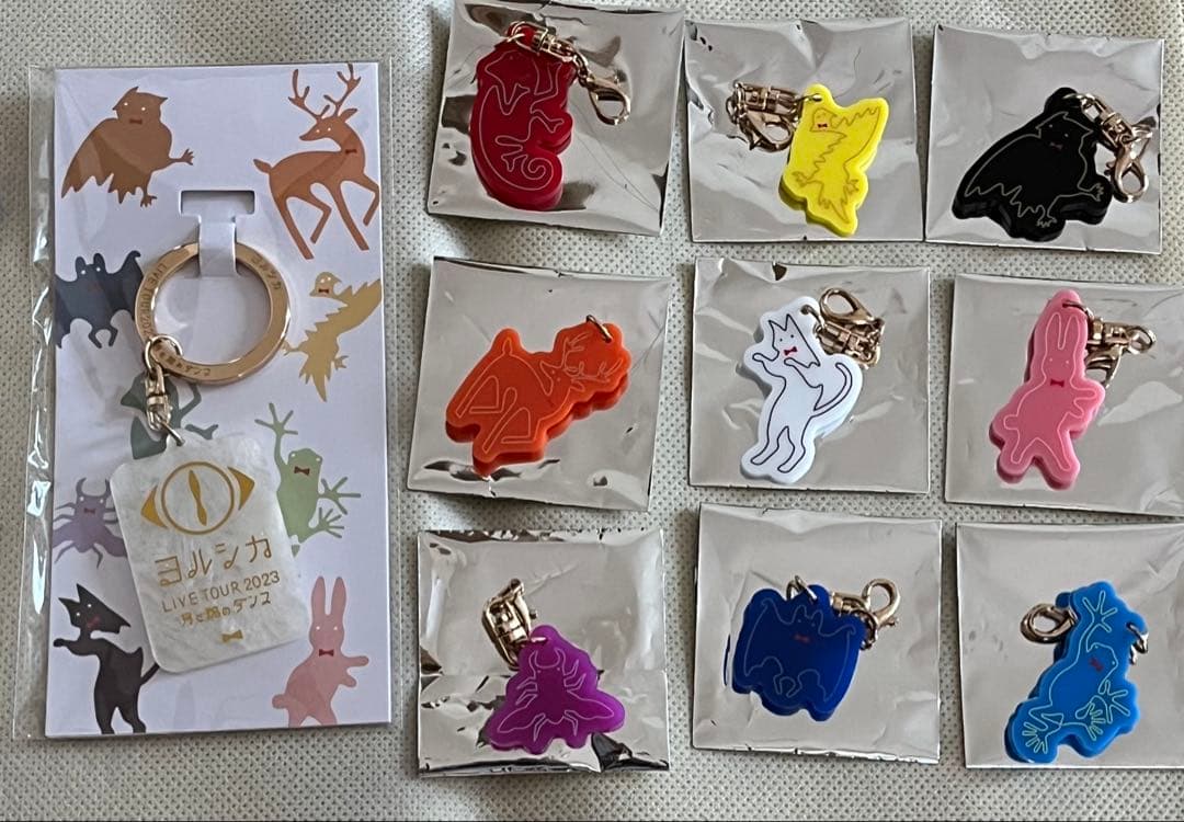 ヨルシカ キーホルダー 商品詳細ページ | ヨルシカ official store | ZENSE 2023 ラバー