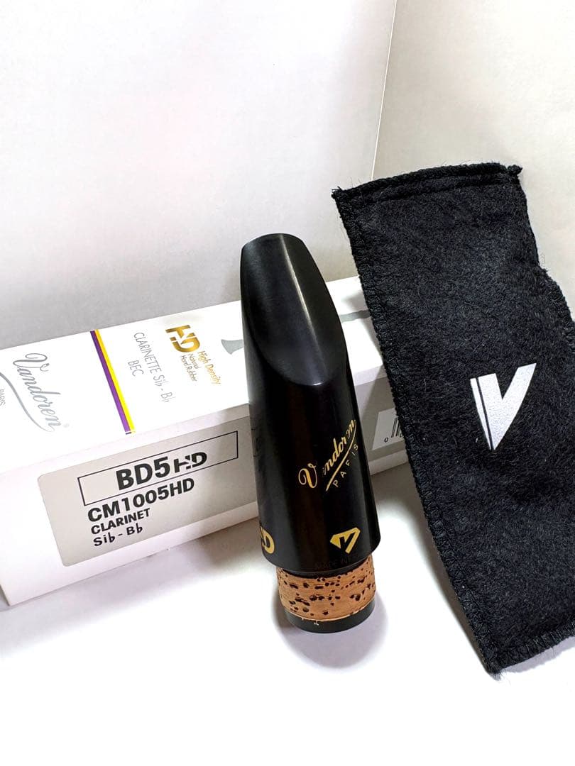 BD5HD(Bbクラリネット用マウスピース) Vandoren BD5HD マウスピースB♭クラリネット ブラックダイヤモンド