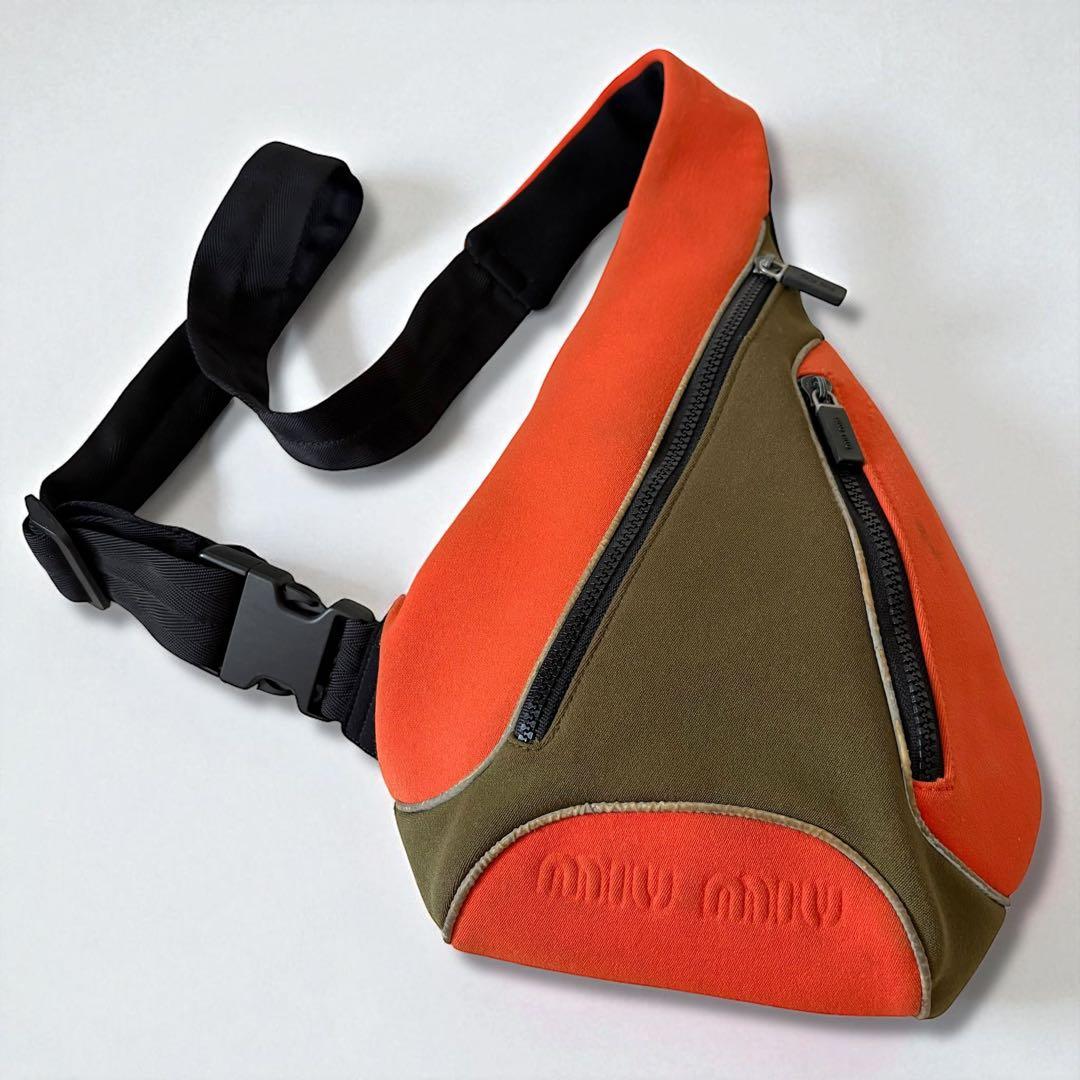 バッグ 00~90s miumiu archive shoulder bag y2k