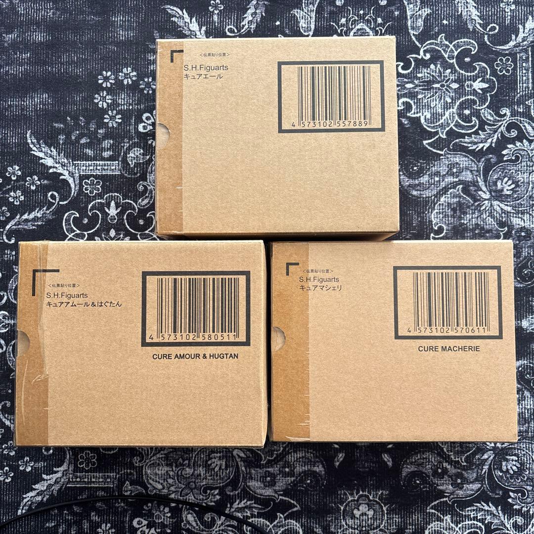 S.H.Figuarts プリキュア 3点 エール マシェリ アムール