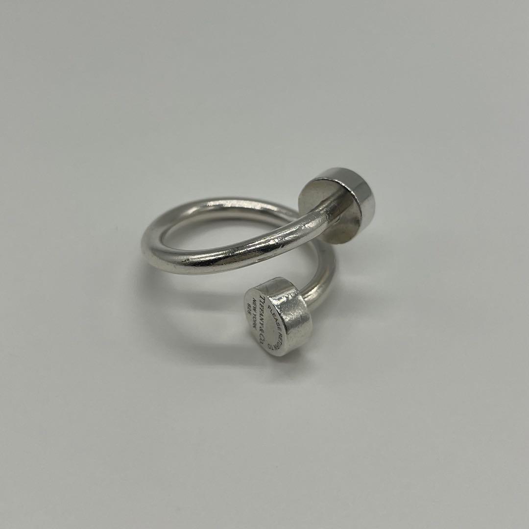 ティファニー TIFFANY リターントゥ オーバーラップ サークル キーリング